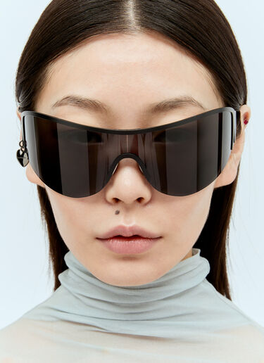 Acne Studios Metal Frame Sunglasses Black cns0356001