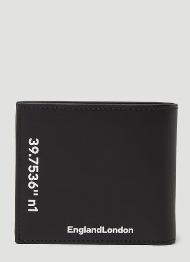 Burberry Coordinates Print Wallet Black bur0151099