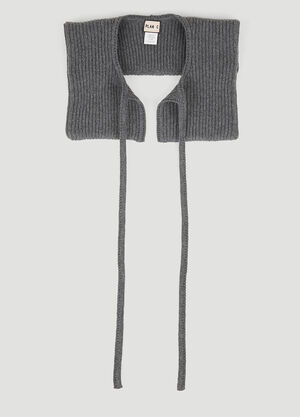 Acne Studios Knit Collar Brown acn0259022