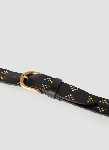 Isabel Marant Stud Belt Black ibm0248028