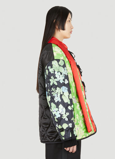 Meryll Rogge Quilted Floral Jacket Green mrl0248001