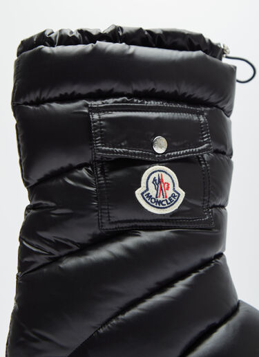 Gaia Pocket Mid Snow Boots Moncler Gaia Pocket Mid Snow Boots Black mon0254052