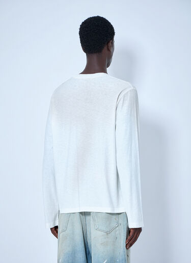 LN-CC® - Acne Studios: 1996 Logo T-Shirt - White Acne Studios 1996 Logo T-Shirt White acn0365003
