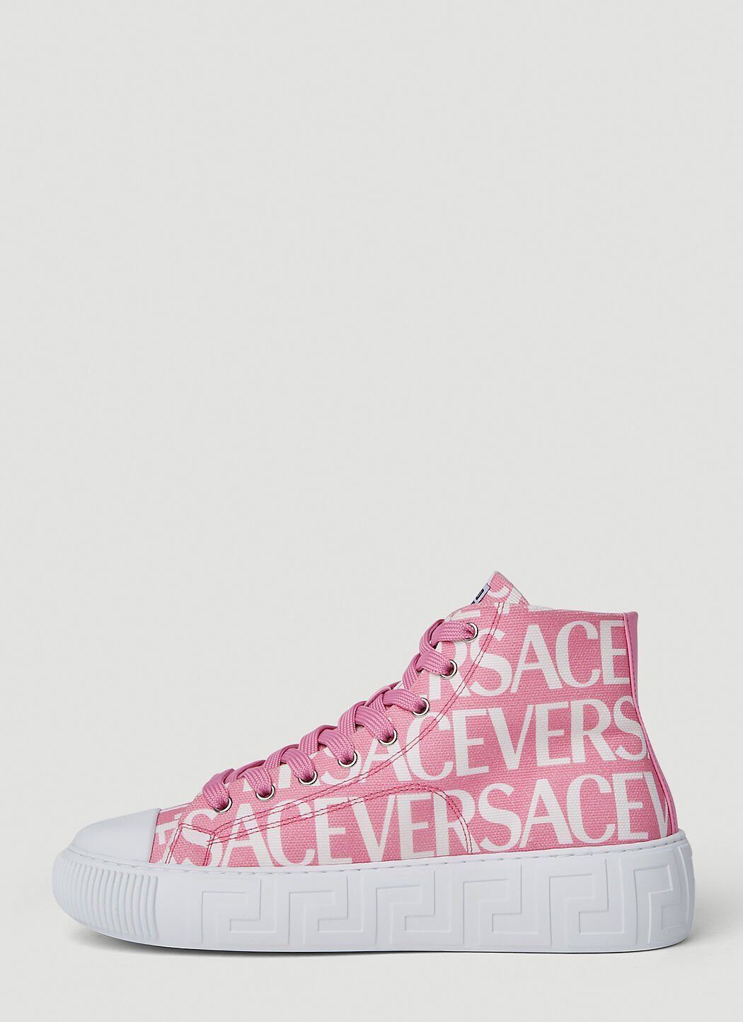 Pink outlet versace sneakers