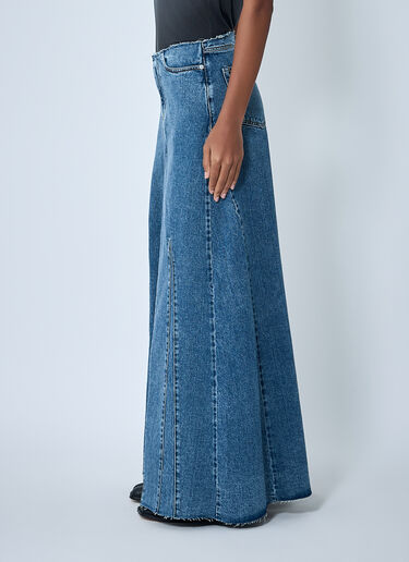 OUR LEGACY Rebel Skirt Blue our0262005