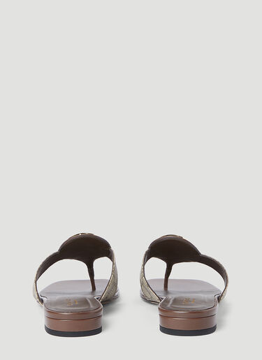 Gucci Blondie Thong Sandals Beige guc0253131