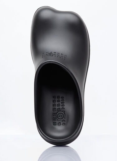 MM6 Maison Margiela Anatomic Clog Slippers Black mmm0156008