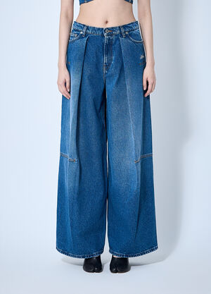Chloé Loose Denim Jeans Blue chl0260011