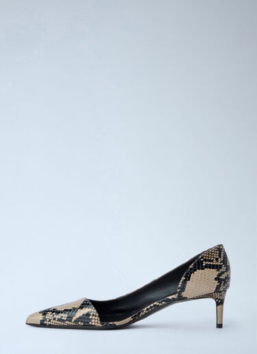 Khaite Jett D'Orsay Low Pumps Beige kha0265030
