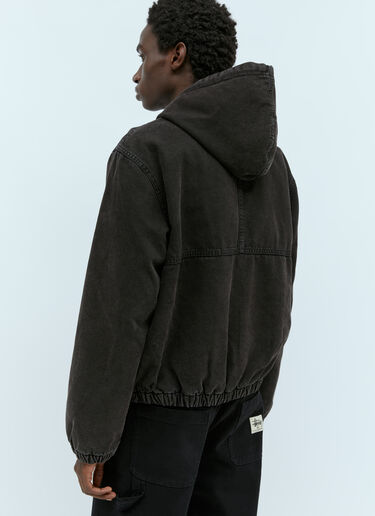 Stüssy Canvas Insulated Work Jacket Black sts0153029
