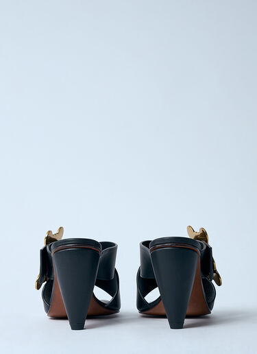Vivienne Westwood 束带穆勒高跟鞋 黑色 vvw0260013