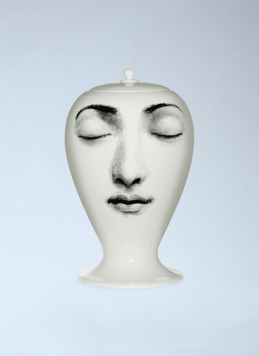 Fornasetti Buonanotte Vase White wps0691816