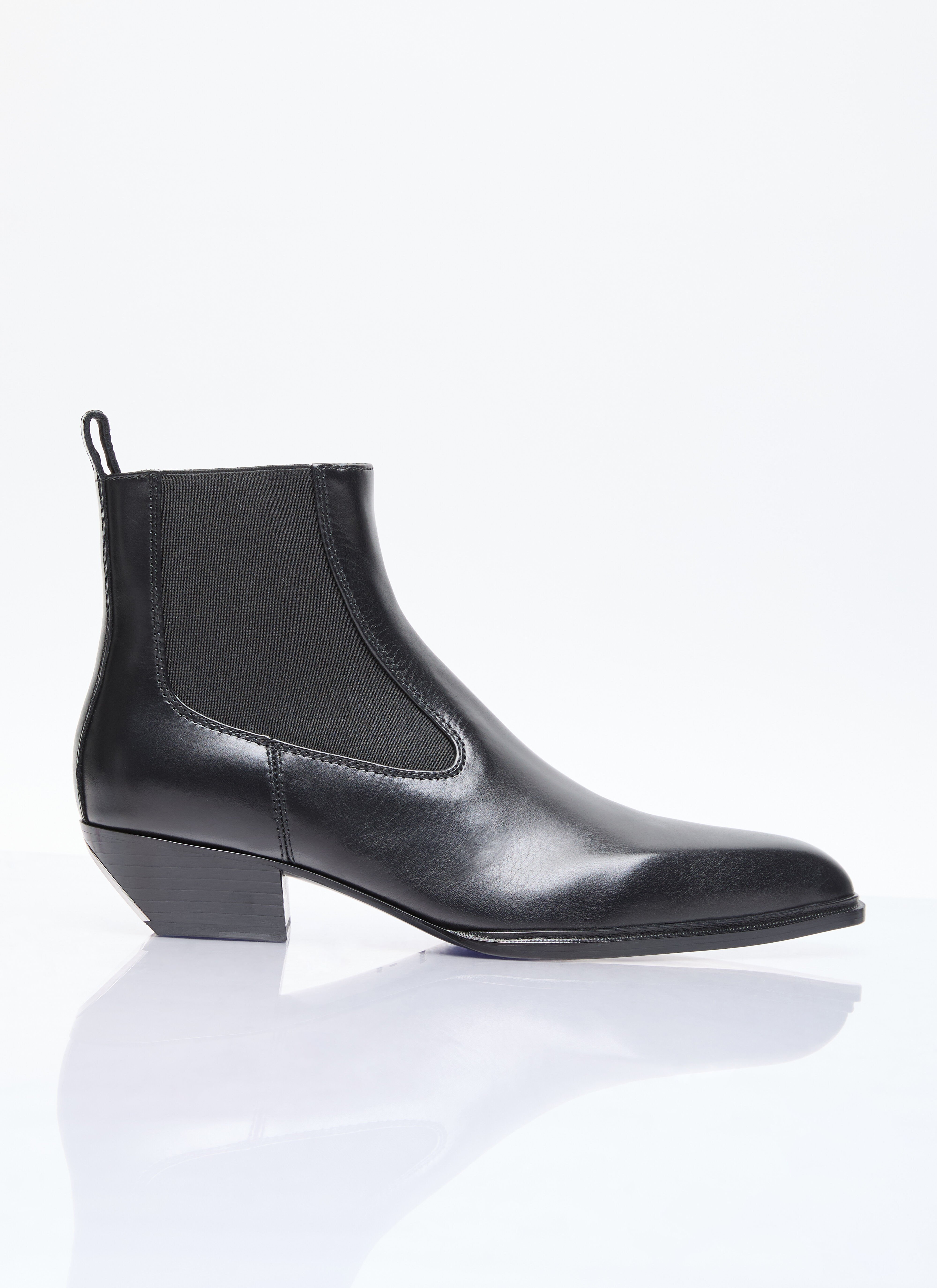 Our Legacy Slick 40 Ankle Boots Black our0256009
