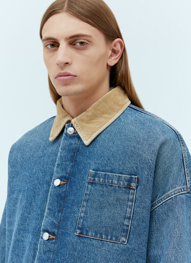 A.P.C. x JWA Veste Marin Denim Jacket Blue apc0154011