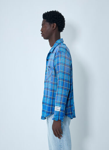 Marley Flannel Shirt Gallery Dept. Marley Flannel Shirt Blue gdp0160060