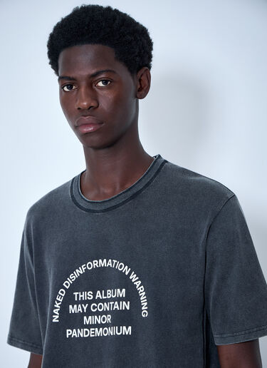 ACMH Graphic Print Cotton T-Shirt Grey acm0164008
