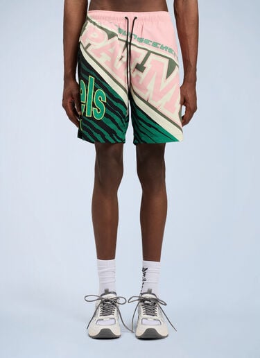 Palm Angels Racing Swimshorts Green pma0164167