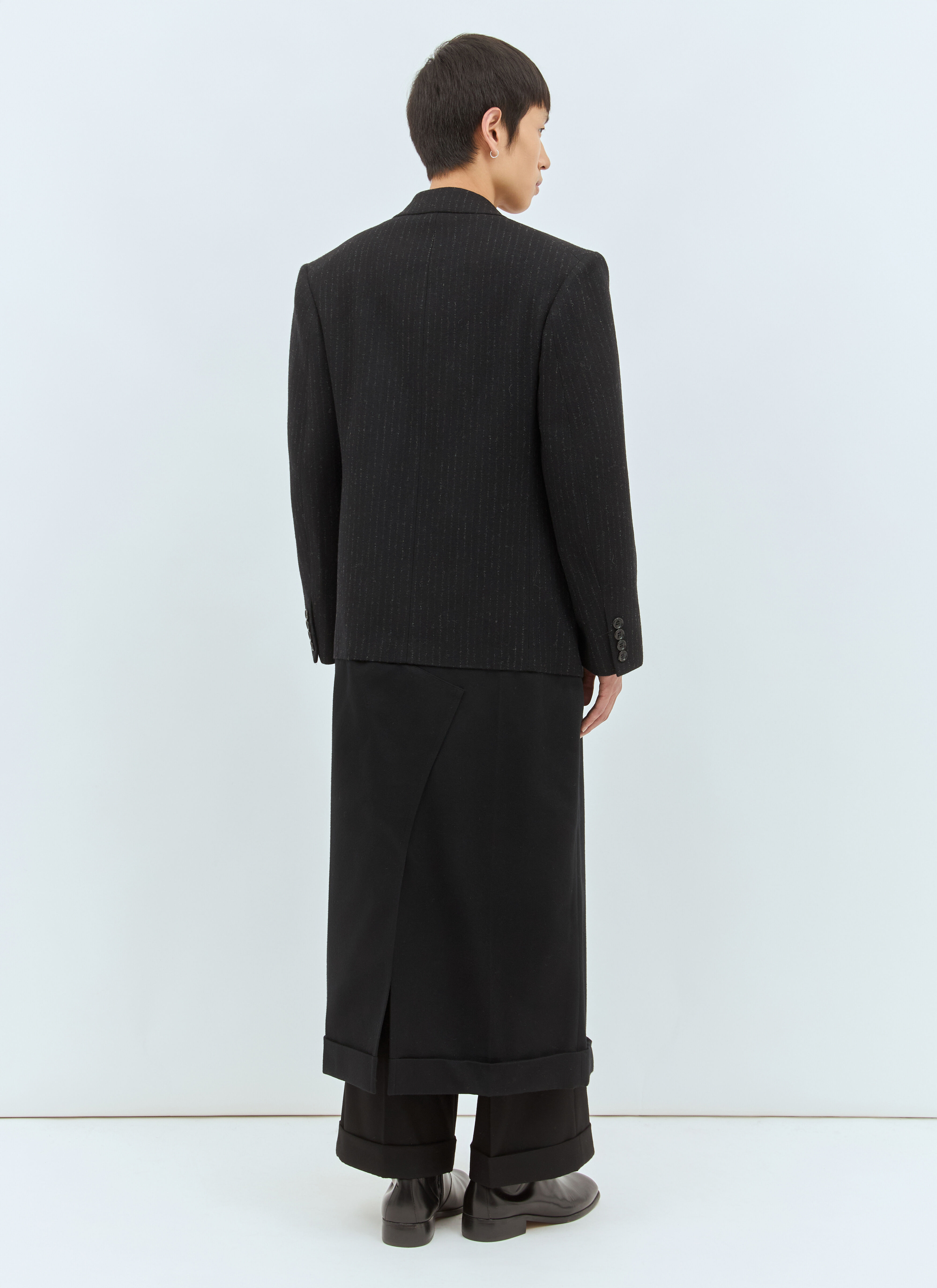 Junya Watanabe Men's' Tailored Coat With Contrast Panels in