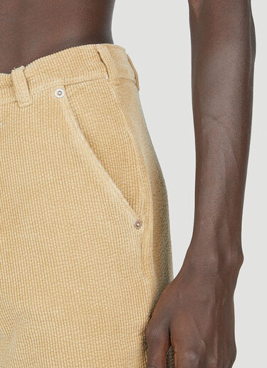 ERL Corduroy Shorts Beige erl0152007