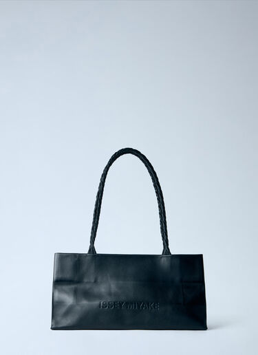 LN-CC® - Issey Miyake: Paper Handbag - Black Issey Miyake Paper Handbag Black ism0265011