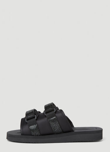 Blumarine x Suicoke Moto Low Slides Black blm0252031