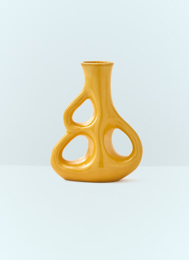 POLSPOTTEN Three Ears Vase Yellow wps0691487