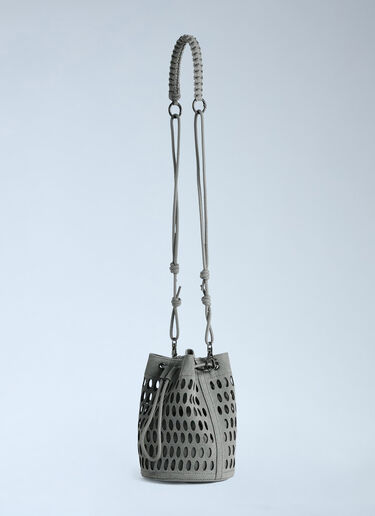 LN-CC® - Puma x _J.L-A.L_: Lattice Bucket Bag - Grey Puma x _J.L-A.L_ Lattice Bucket Bag Grey pum0366001