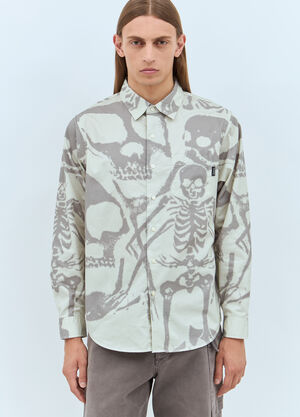 thisisneverthat® Skeletons Shirt Grey tsn0156003