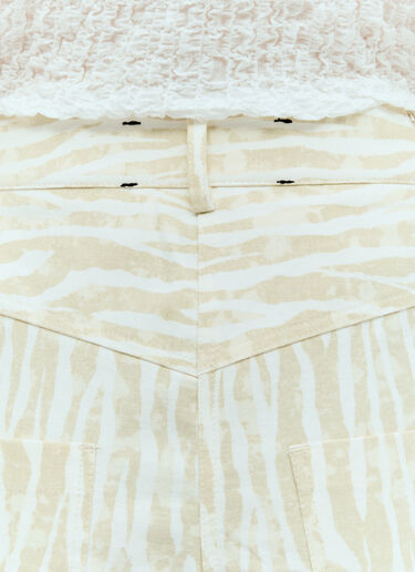 Song for the Mute Printed Pants Cream sfm0256010