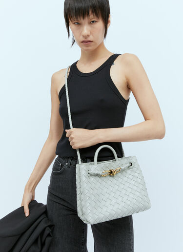 スモールアンディアーモハンドバッグ Bottega Veneta スモールアンディアーモハンドバッグ グレー bov0254053
