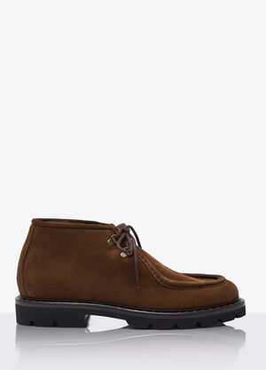 Scarosso Doriano Suede Lace-Up Shoes Brown scr0158012