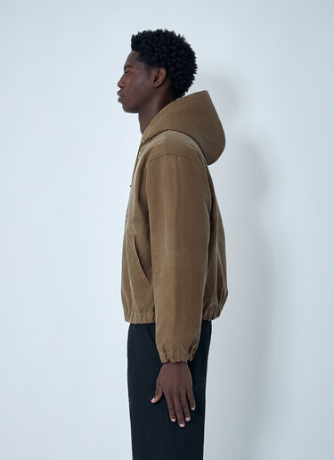 Stüssy Hooded Wax Work Jacket Khaki sts0162001