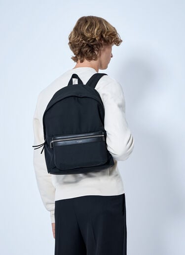 LN-CC® - Saint Laurent: 城市背包 - 黑色 Saint Laurent 城市背包 黑色 sla0164030