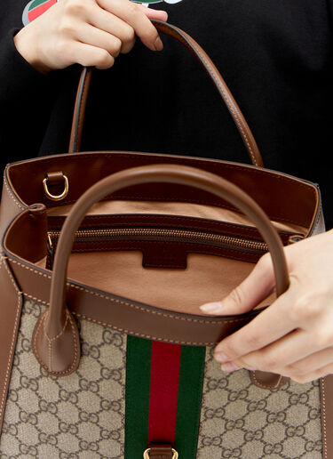 Gucci Jackie 1961 中号托特包 棕色 guc0257122