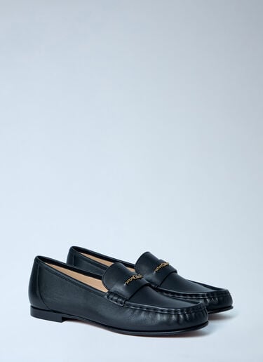 Chloé Leather Loafers Black chl0263066