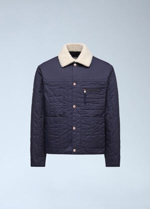 Moncler x Gilga Farm by Donald Glover Kishus Shirt Jacket Navy mgf0162001