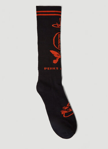 P.A.M. Logo Socks Black pam0149015