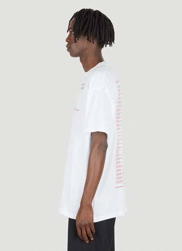 Raf Simons Tour T-Shirt White raf0148001