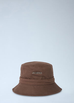 Jacquemus Le Bob Gadjo Bucket Hat Brown jac0150046