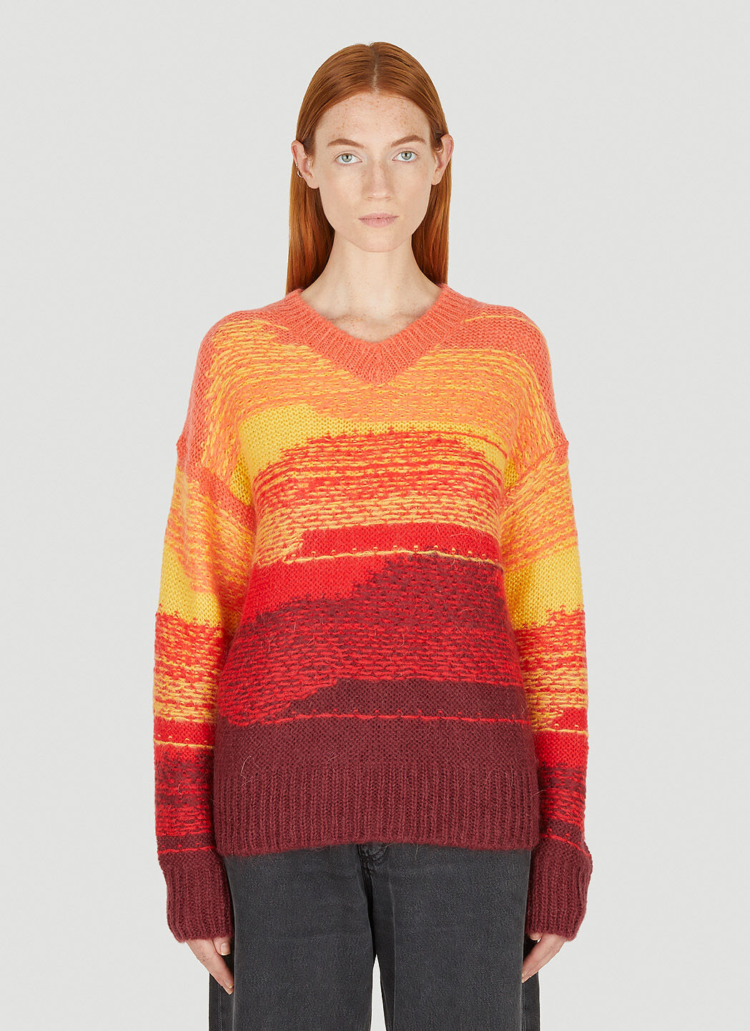Acne orange sweater sale