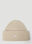 Acne Studios Face Patch Beanie Hat Blue acn0252007