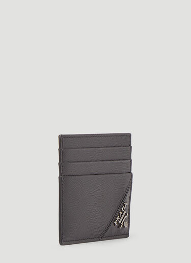 Prada Saffiano Leather Card Holder Black pra0145036