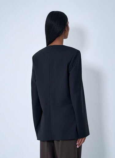 TOTEME Tailored Blouse Black tot0263015