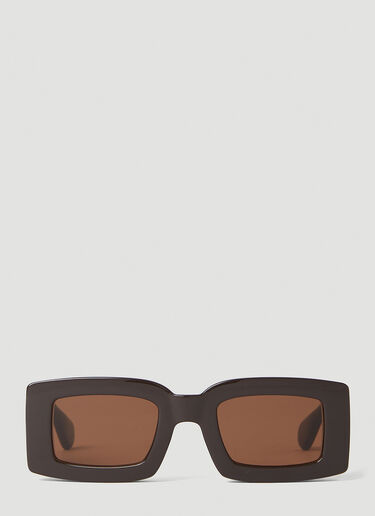 Jacquemus Les Lunettes Tupi サングラス ブラウン jac0151047