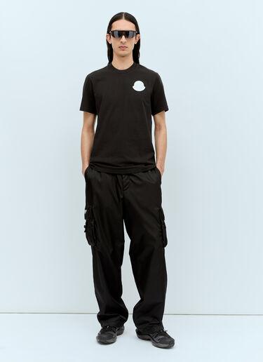 Moncler ロゴパッチTシャツ ブラック mon0156016