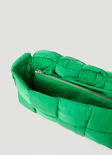Bottega Veneta 衬垫 Tech Cassette 斜挎包 绿 bov0145002