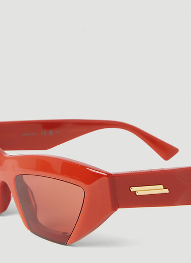 Angle Cat-Eye Sunglasses Bottega Veneta Angle Cat-Eye Sunglasses Orange bov0251137