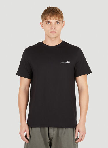 A.P.C. Item 001 T-Shirt Black apc0151008