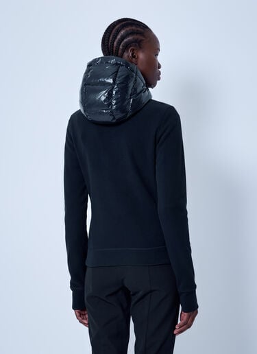 Moncler Grenoble Hooded Quilted Down Vest Black mog0265015
