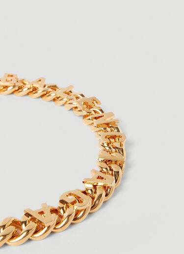 Balenciaga Chain Logo Necklace Gold bal0153055